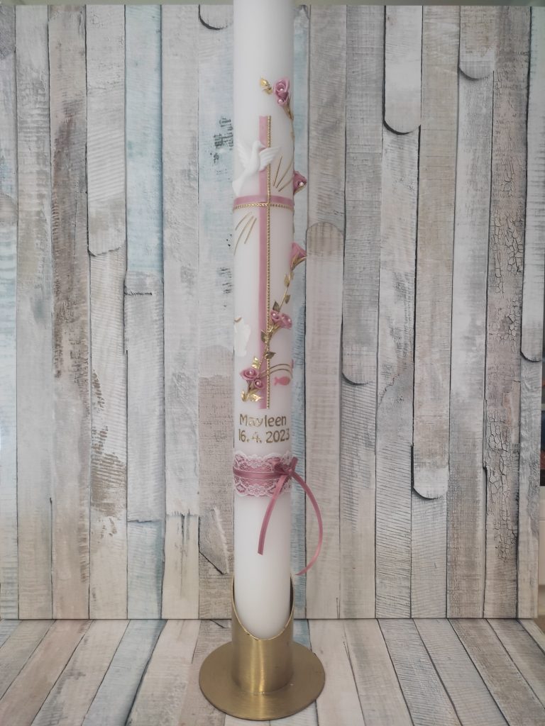 Kerze zur Erstkommunion Kommunionkerze