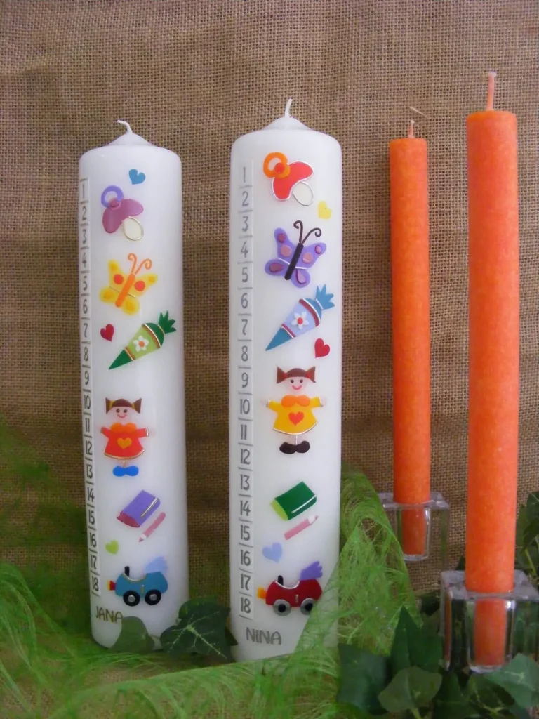 Persönliche Geburtstagskerze Persönliche Geburtstagskerze