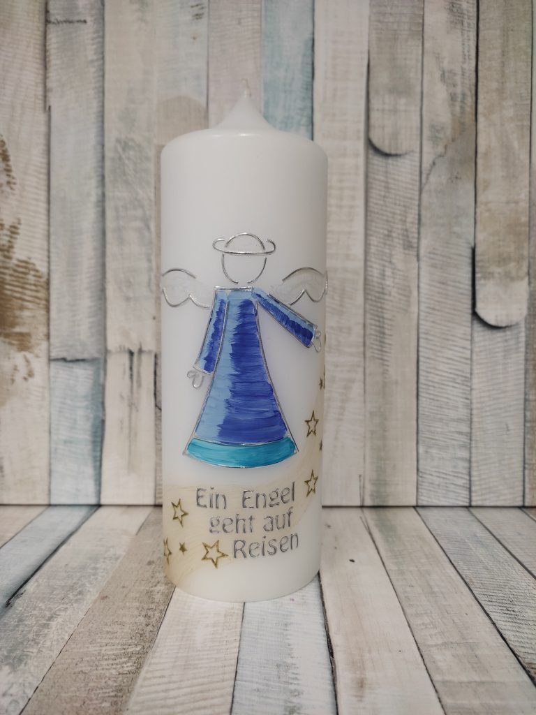 Kerze zur Trauer und zum Gedenken Trauerkerze