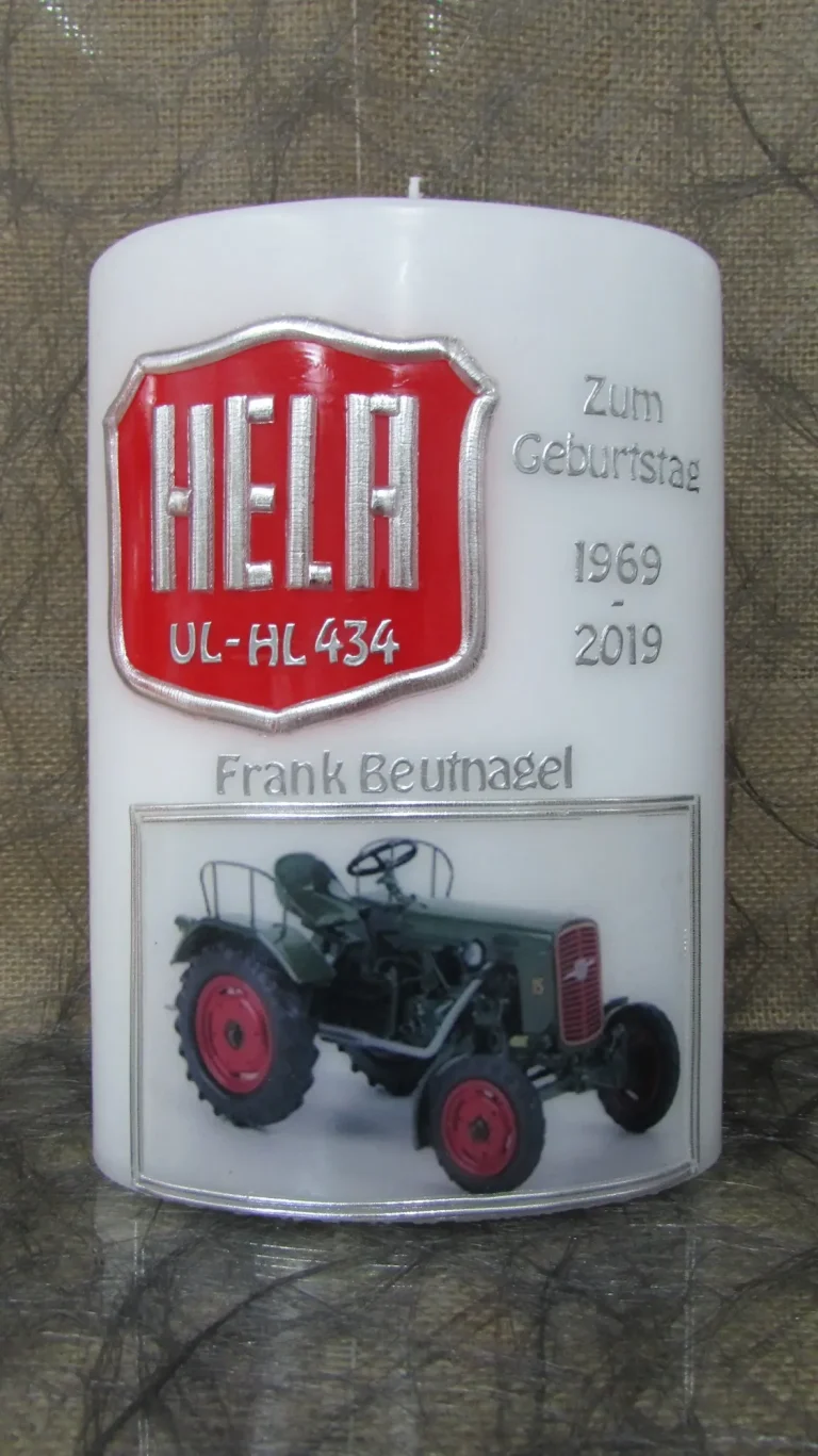 Persönliche Geburtstagskerze Persönliche Geburtstagskerze