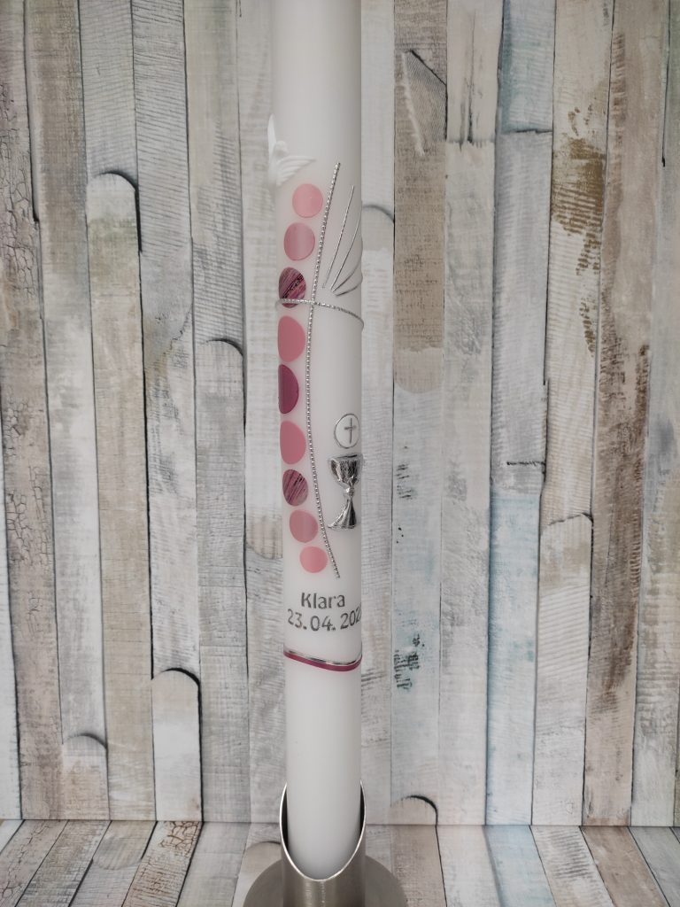 Kerze zur Erstkommunion Kommunionkerze