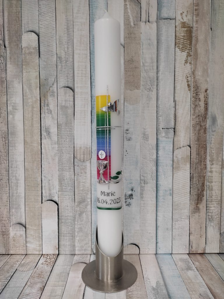 Kerze zur Erstkommunion Kommunionkerze