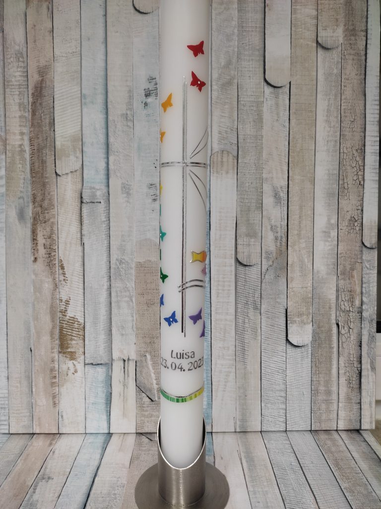 Kerze zur Erstkommunion Kommunionkerze