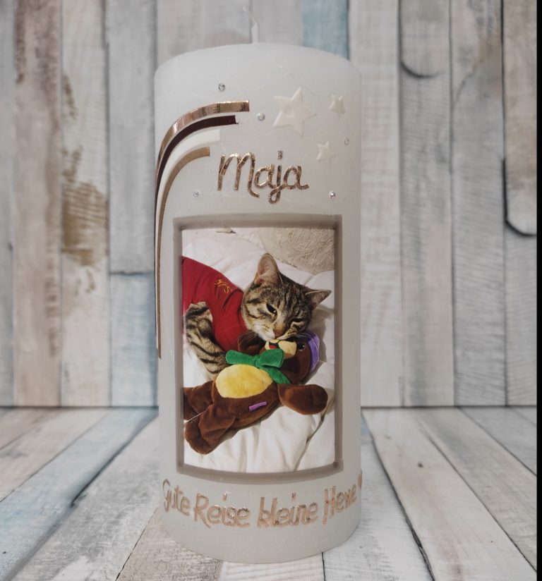 Kerze zur Trauer und zum Gedenken Trauerkerze