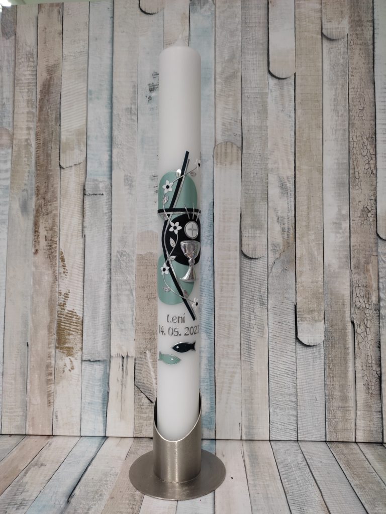 Kerze zur Erstkommunion Kommunionkerze